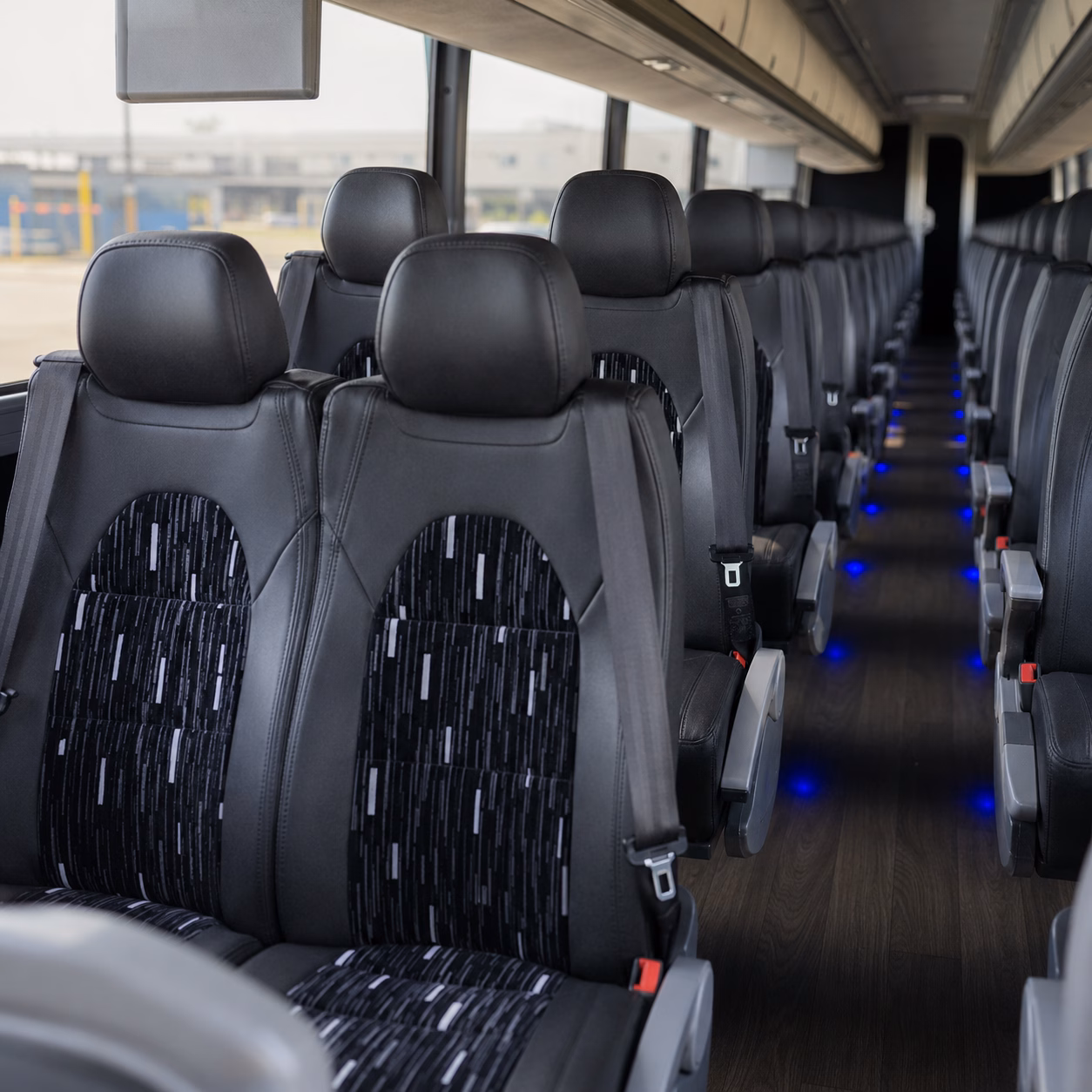 burleson bus rental service area
