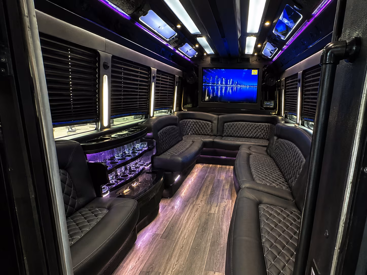 burleson holiday party bus rental