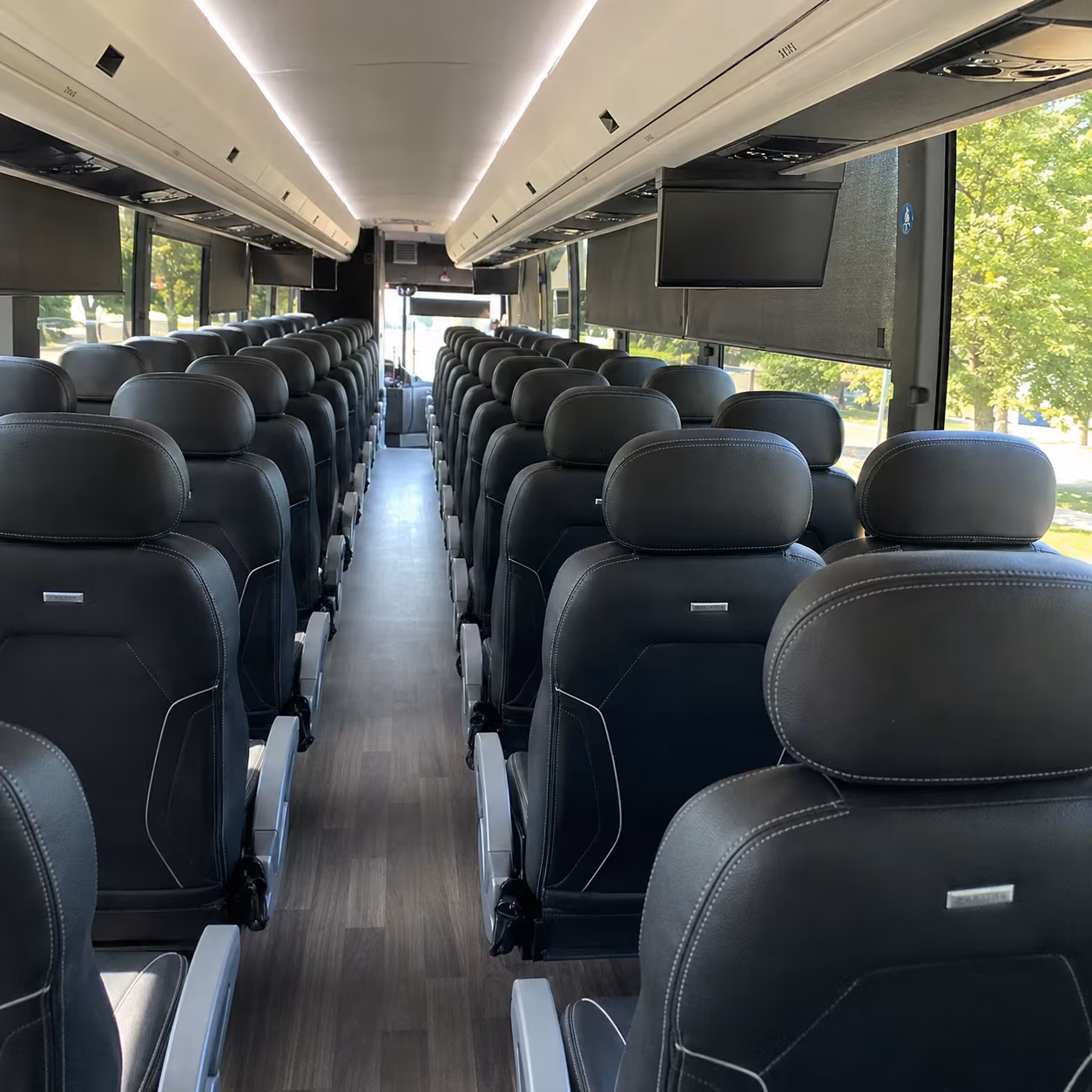 burleson long distance transportation onboard seating