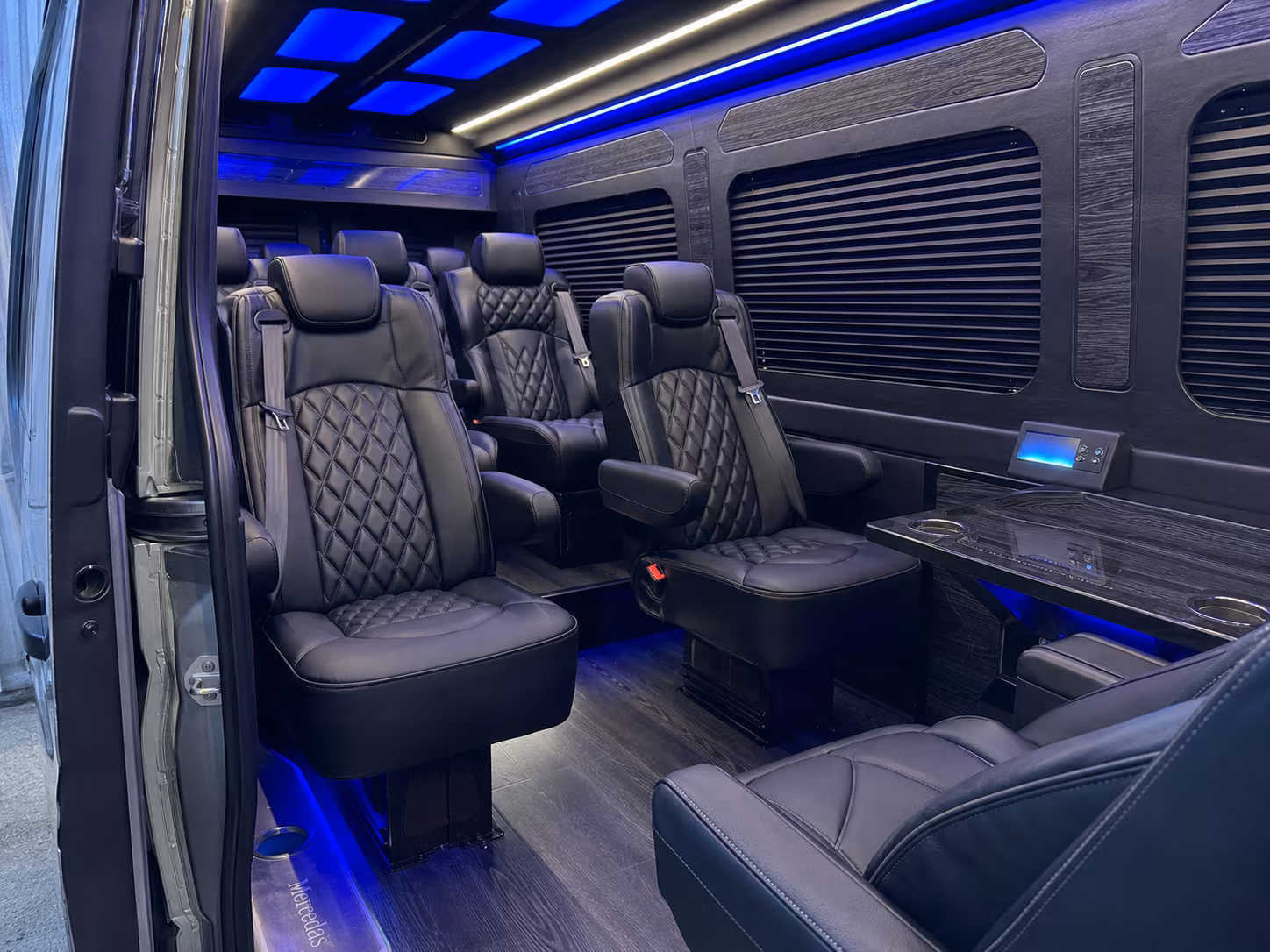 sprinter van transportation for groups and events across burleson