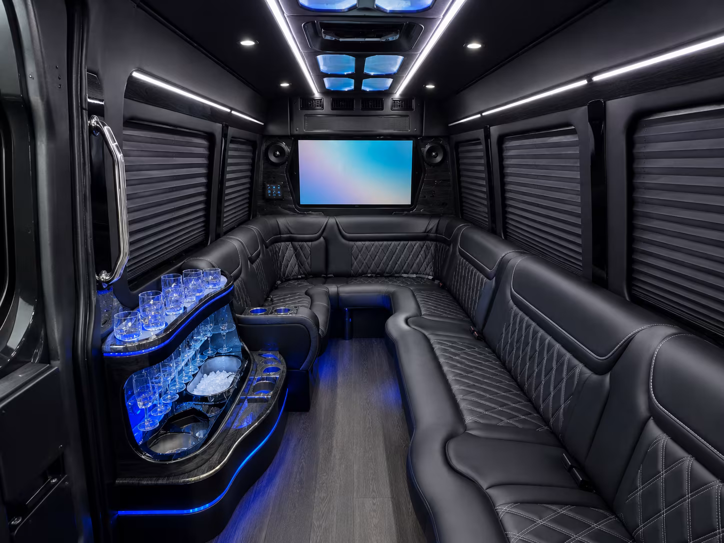 what kind of bus can i find for events in burleson texas