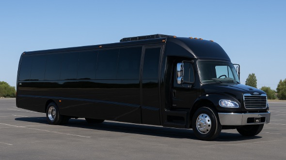 Exterior of Charter Bus Company Fort Worth's 15 Passenger Minibus in Fort Worth