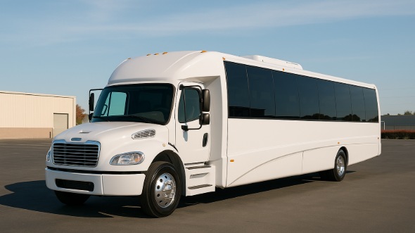 Exterior of Charter Bus Company Fort Worth's 18 Passenger Minibus in Fort Worth