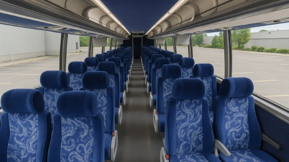 burleson 56 passenger charter bus rental