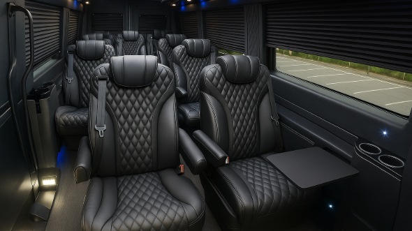 burleson sprinter van with driver rental